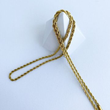 Gold Burma Zincir Kolye - Görsel 3