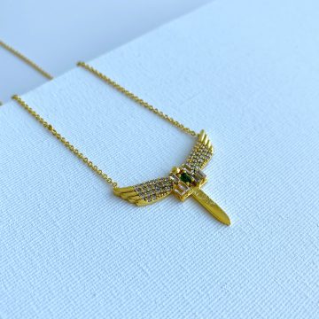 Mikail'in Kılıcı Taşlı Kolye - Görsel 2