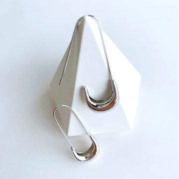 Silver Çengel Küpe