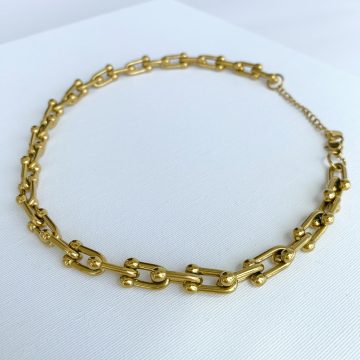 Tiffany Gold Kolye - Görsel 2
