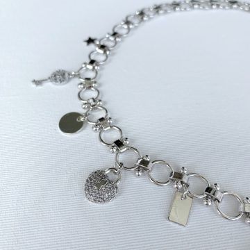 Pandora Charm  Silver Kolye